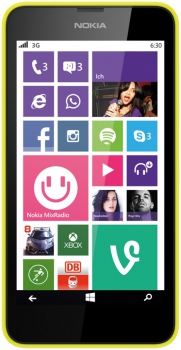 Nokia 630 Lumia Dual Sim Yellow
